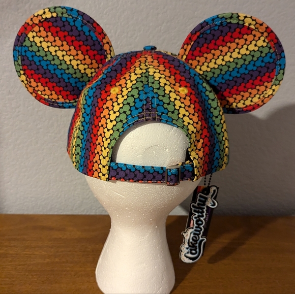 Disney Cakeworthy Rainbow Collection  Mickey Ears Hat NWT - Picture 3 of 7